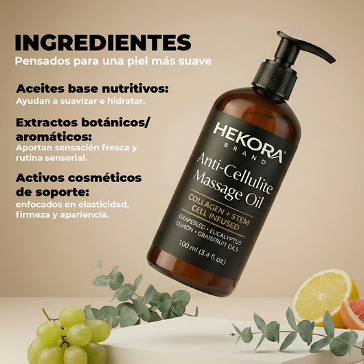 Anti-Cellulite® | Aceite de Masaje Natural (100ml)