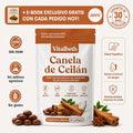 CanelaPura Vitalbeth™ Canela de Ceilán — Equilibrio Glucémico Avanzado 7200mg