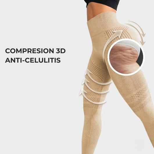 LeggCurve® | Leggings de Drenaje Linfático Anti-Celulitis 3D