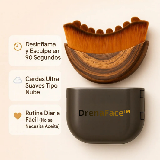 DrenaFace™ | Cepillo Facial Linfático