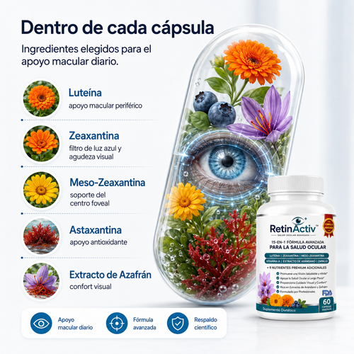 RetinActiv™ Fórmula Avanzada 15 en 1
