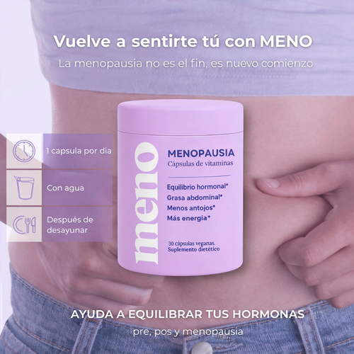 MENO® | Menos hinchazón y más energía durante la menopausia