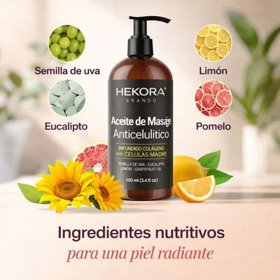 Anti-Cellulite® | Aceite de Masaje Natural (100ml)