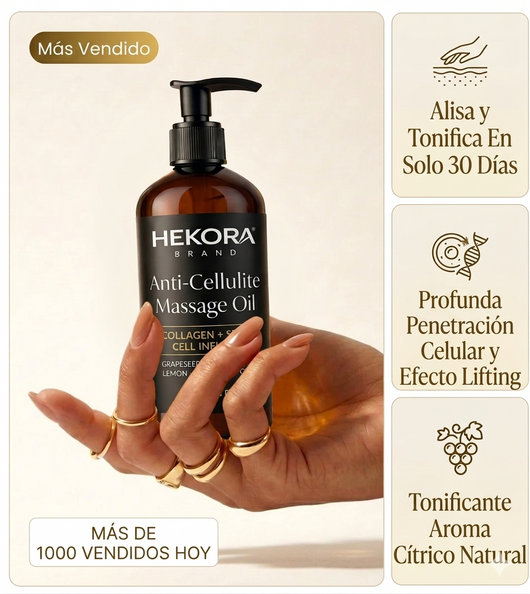 Anti-Cellulite® | Aceite de Masaje Natural (100ml)