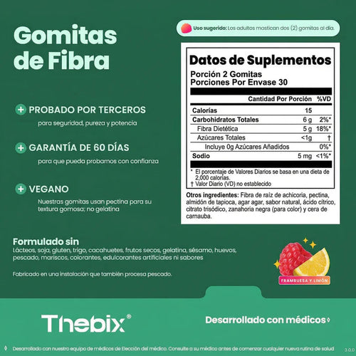 Gomitas de Fibra™ | Calman tu Mente y Recuperan tu Enfoque