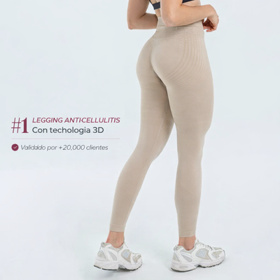 LeggCurve® | Leggings de Drenaje Linfático Anti-Celulitis 3D