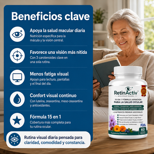 RetinActiv™ Fórmula Avanzada 15 en 1