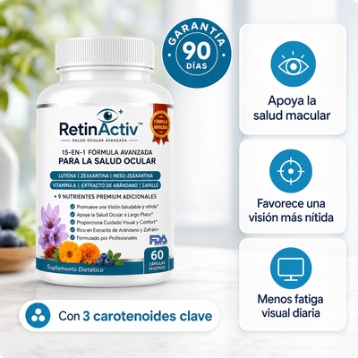 RetinActiv™ Fórmula Avanzada 15 en 1