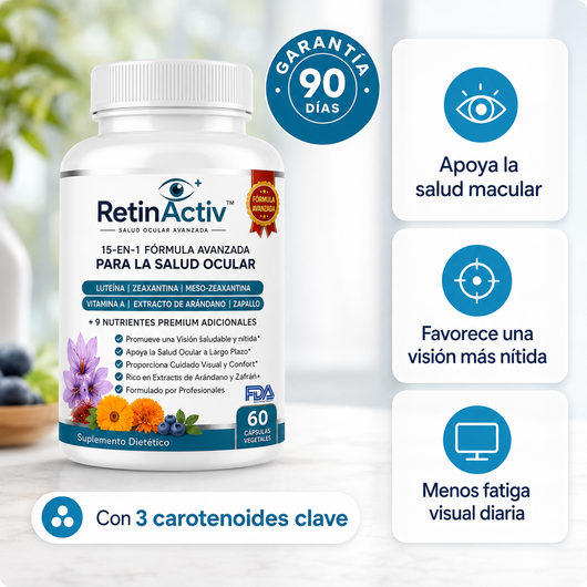 RetinActiv™ Fórmula Avanzada 15 en 1