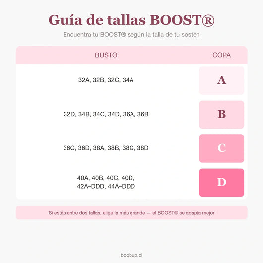 Boost®️ - Almohadilla Pegajosa Para Aumentar 2 Tallas Mas Tu Busto